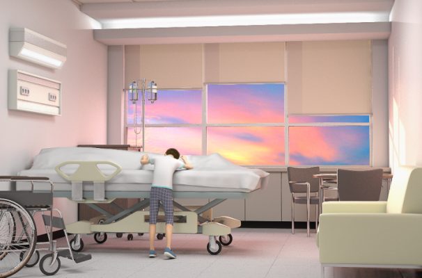 Hospital 3d animation