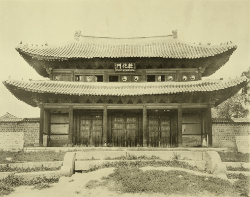 돈화문 렌더링 애니메이션