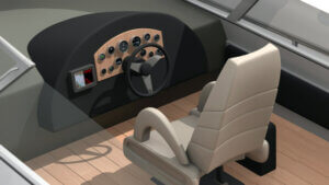 Anim protagonist luxury boat